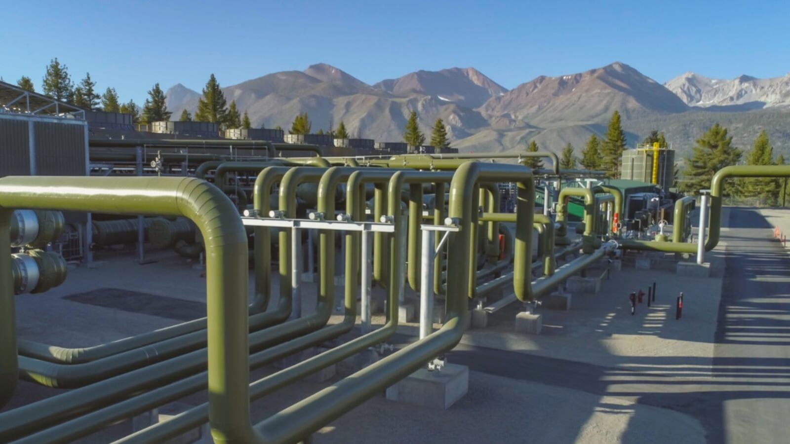 Ormat Technologies' geothermal facility Casa Diablo IV is located in California.