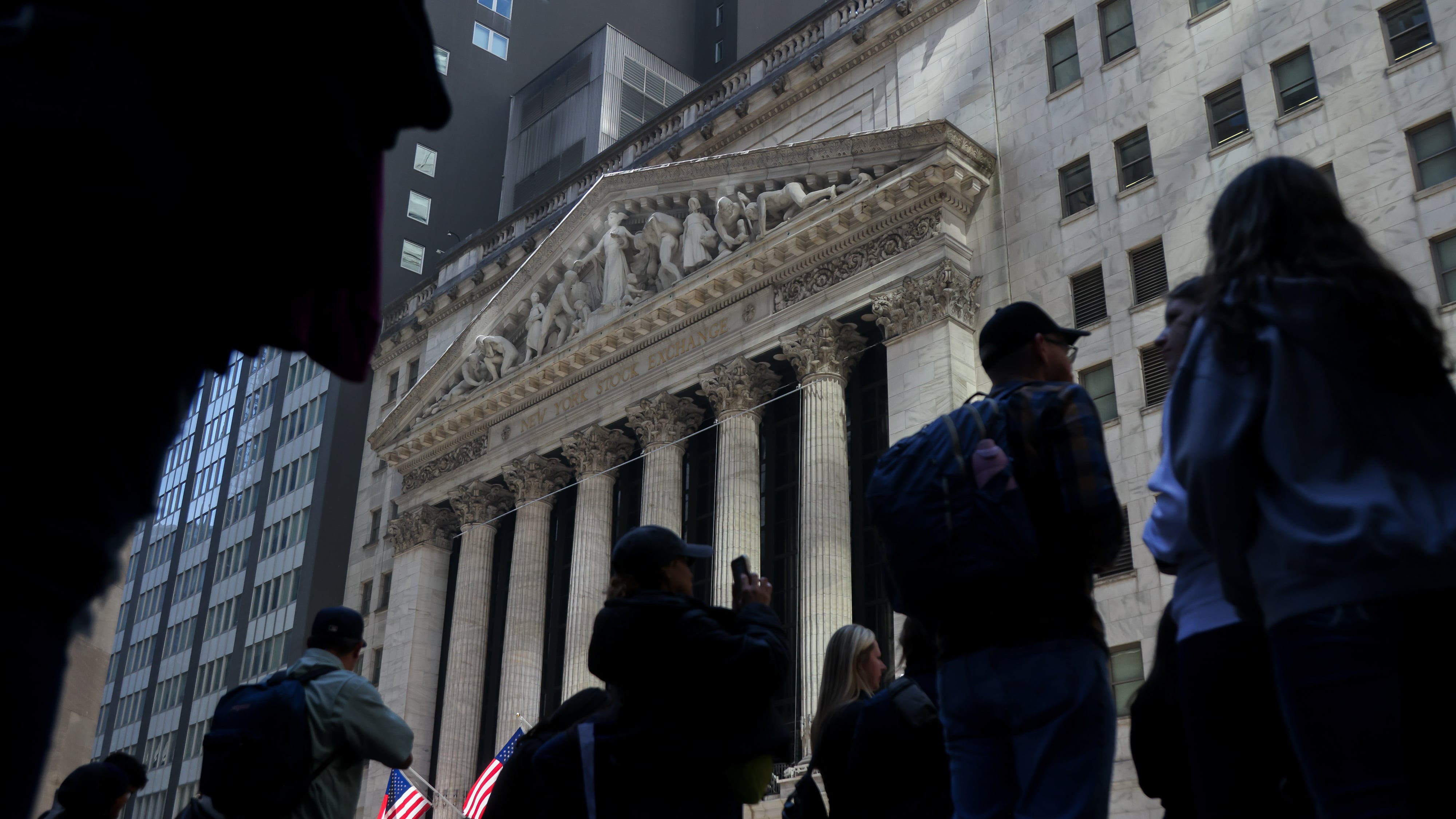 The New York Stock Exchange.