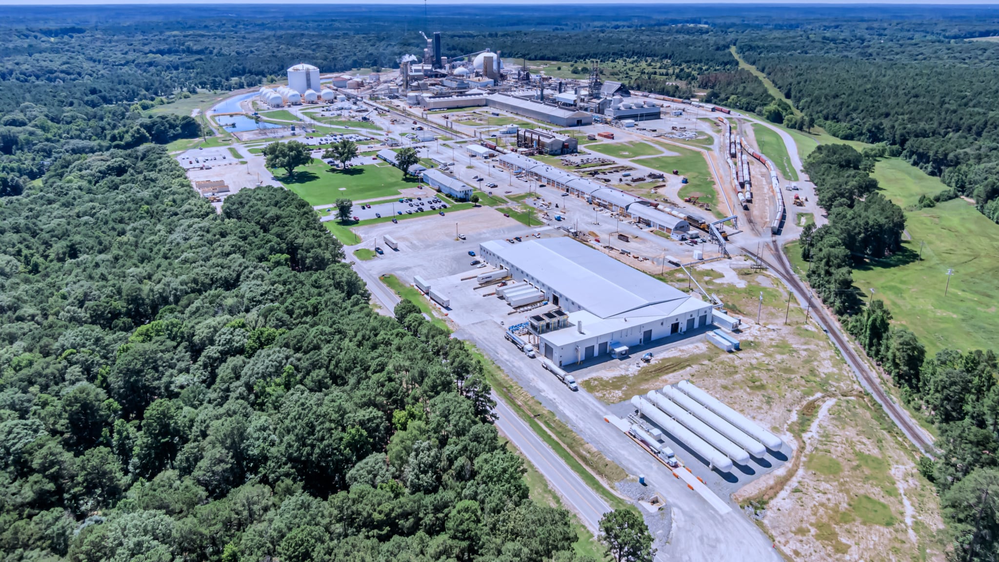 Lapis Carbon Solutions' Project Blue development in El Dorado, Arkansas.