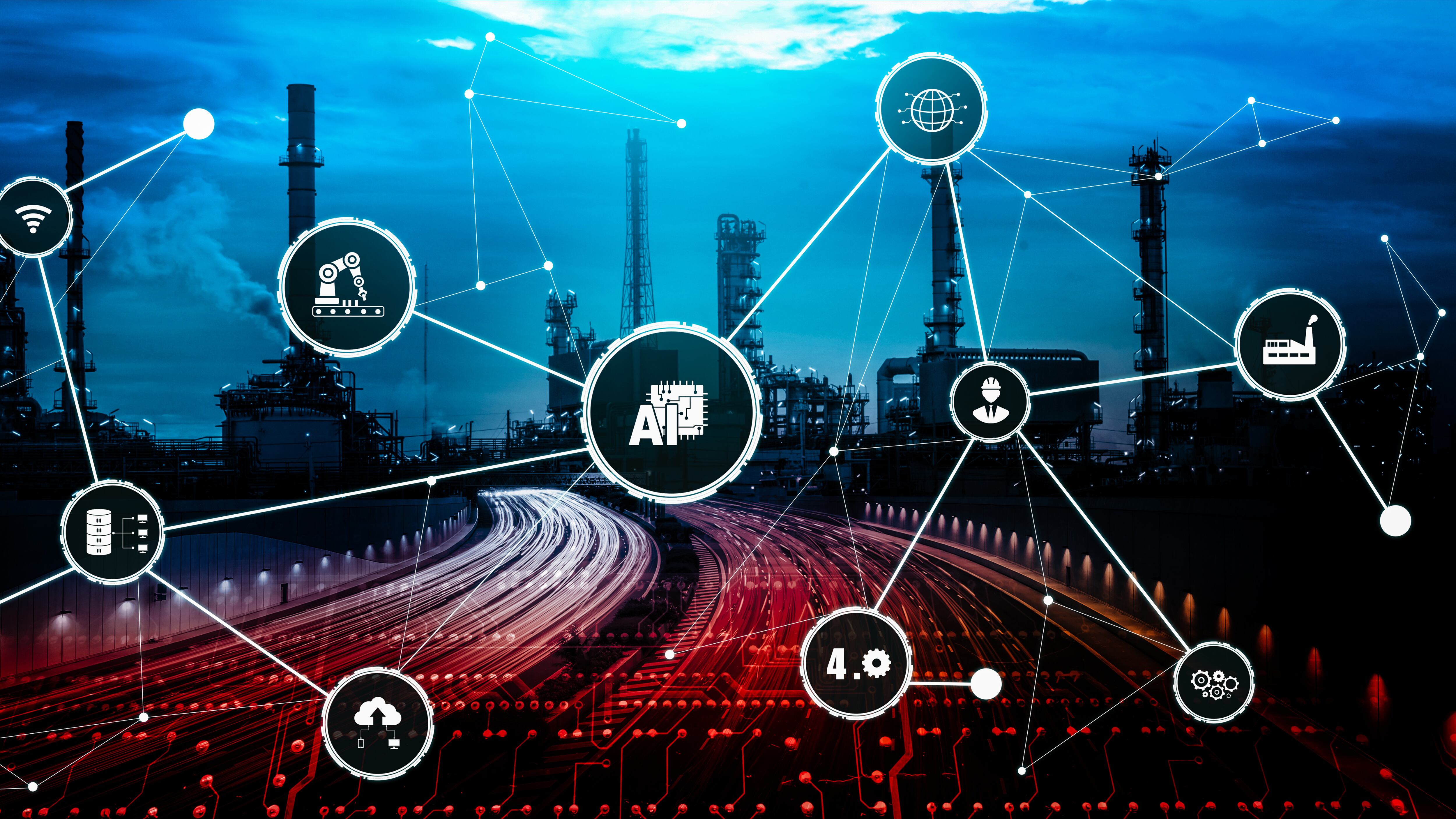AI in the energy industry. Automation